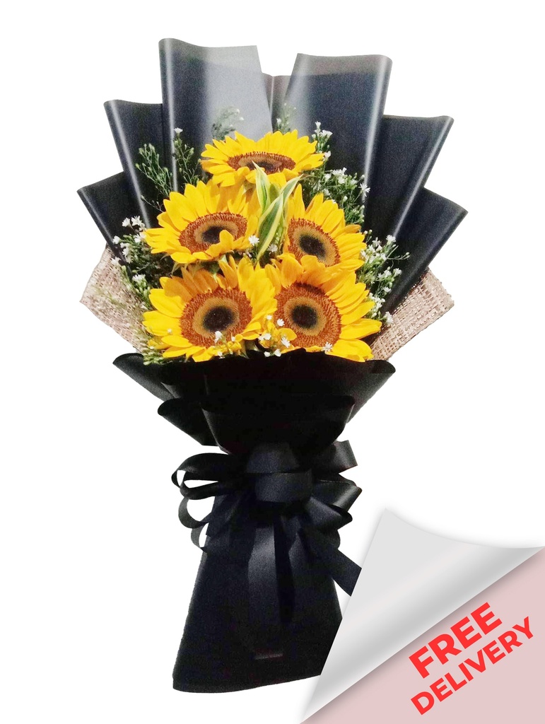 Enchanted Buds Sunflower - 5pcs