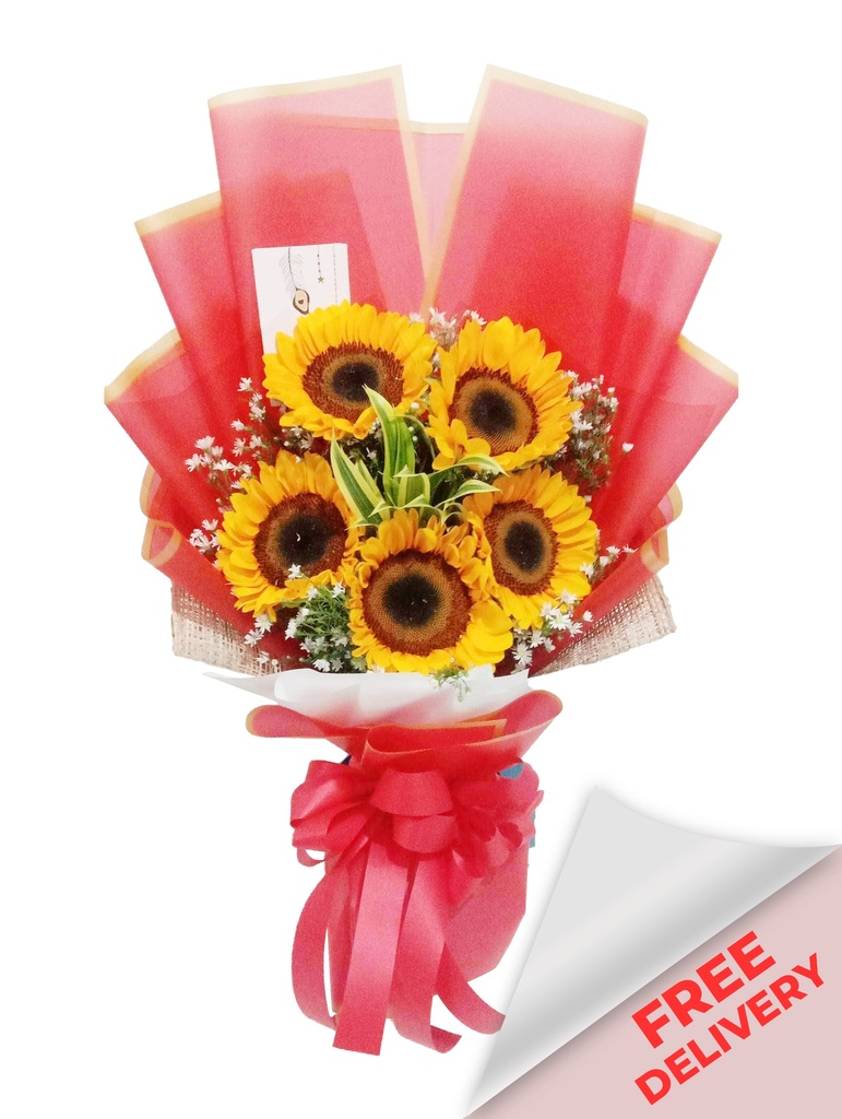 Enchanted Buds Sunflower - 5pcs