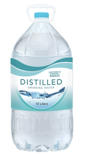 Nature's Spring Distilled Drinking Water10L